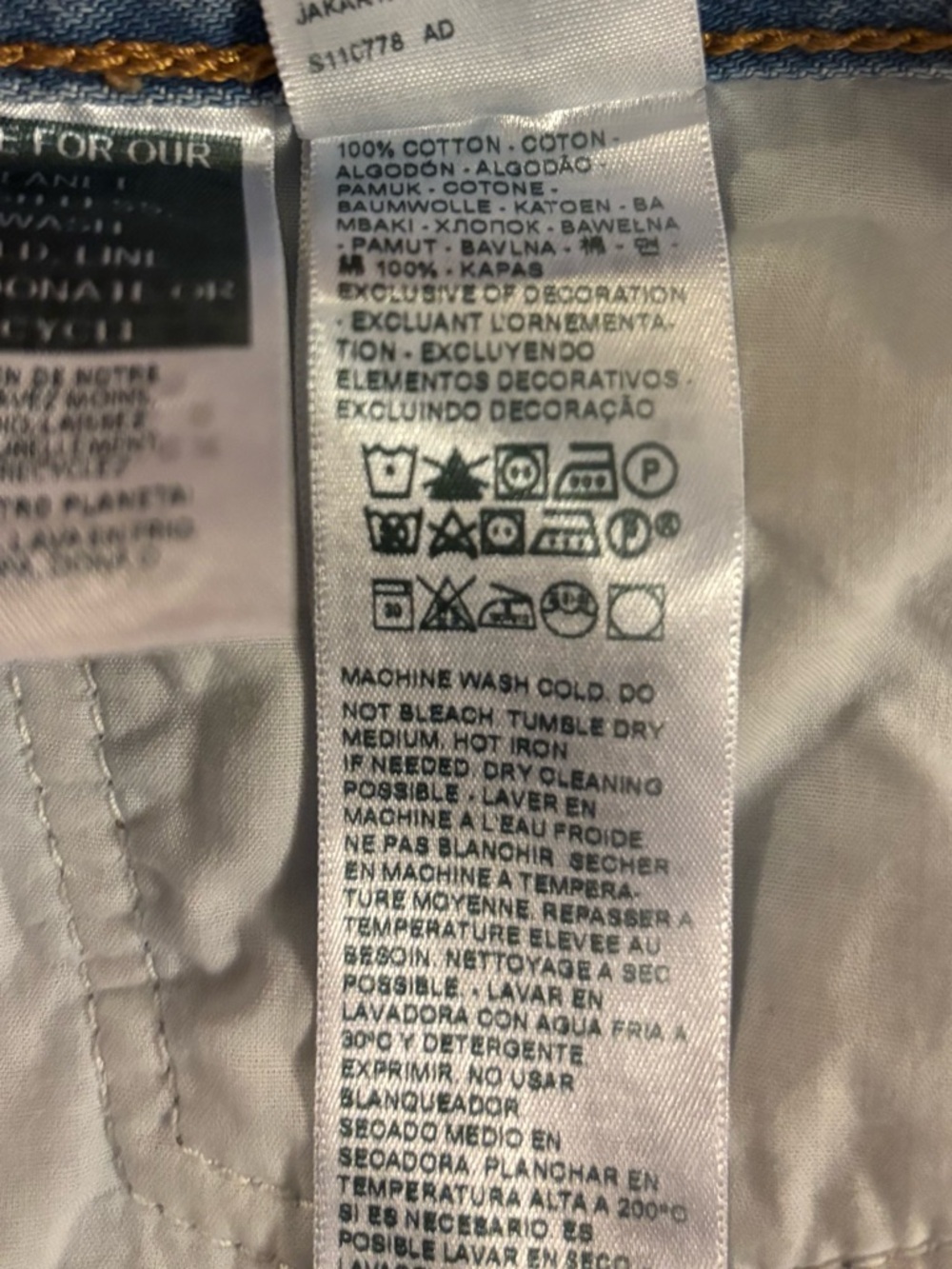 Levi's Light Wash Low Pro Straight Jeans SOLD - Picture 7 of 7